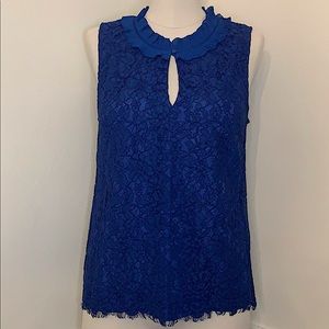 J. Crew Sleeveless Lace Top